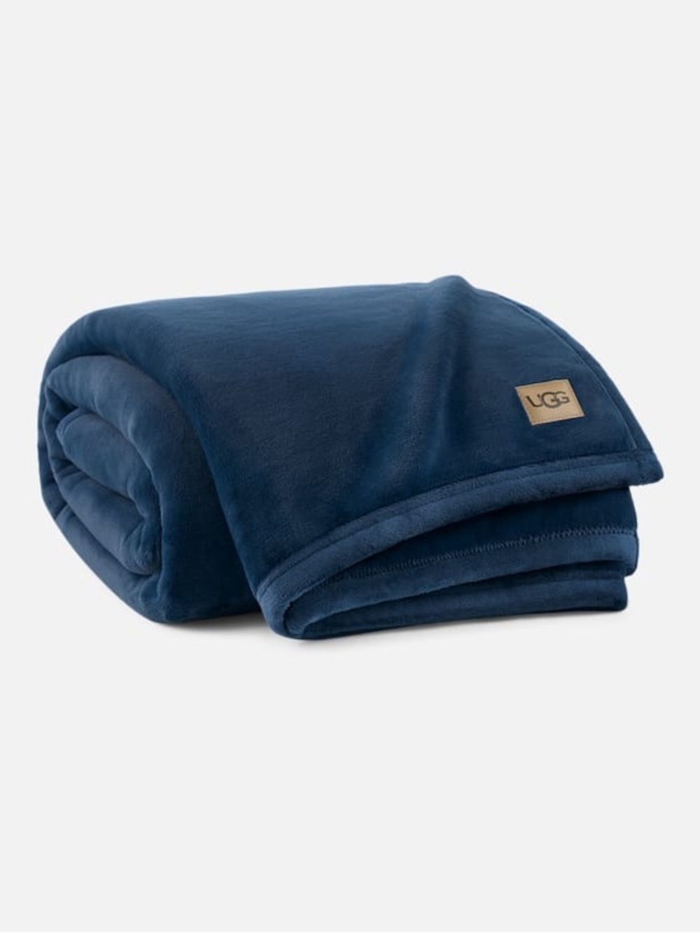 UGG Coco Luxury Plush Throw Blanket Eve Blue 50x70 Soft Cozy